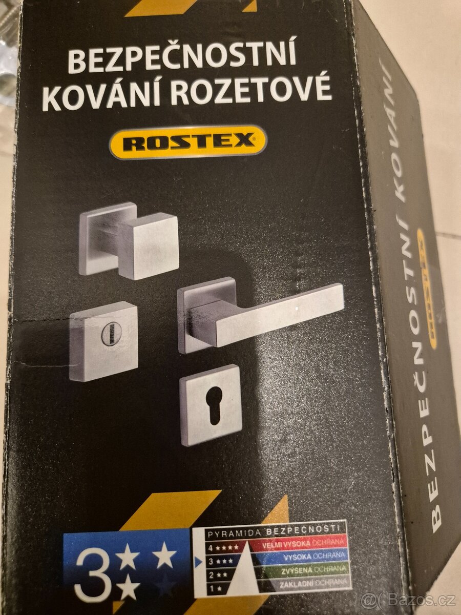Bezpečnosti kování Rostex