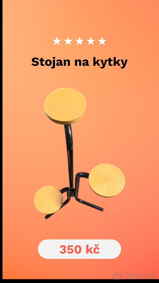 Stojan na kytky