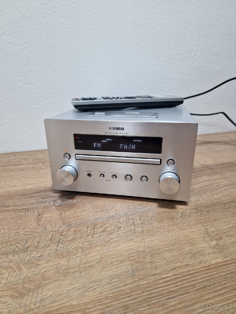 Mikrosystém Yamaha CRX 550 SILVER