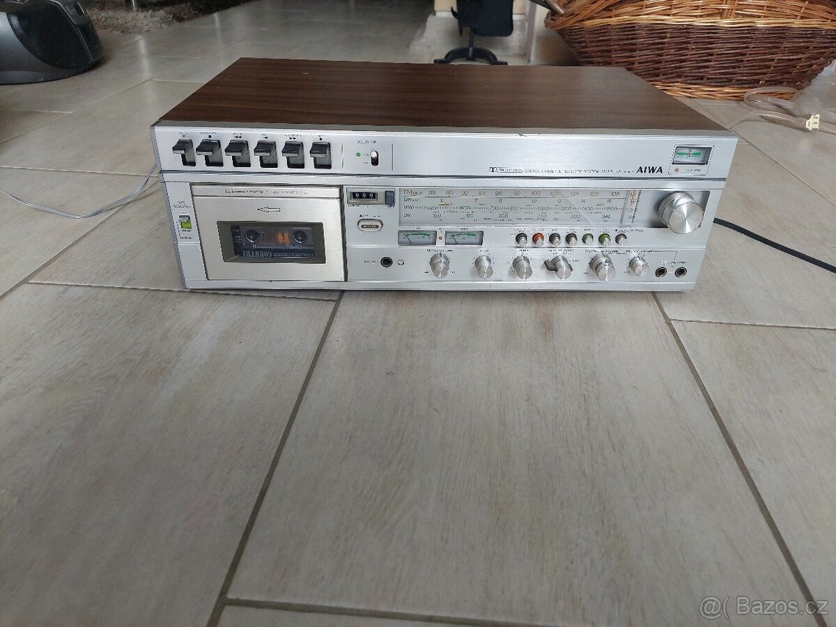 Aiwa receiver +kazetak