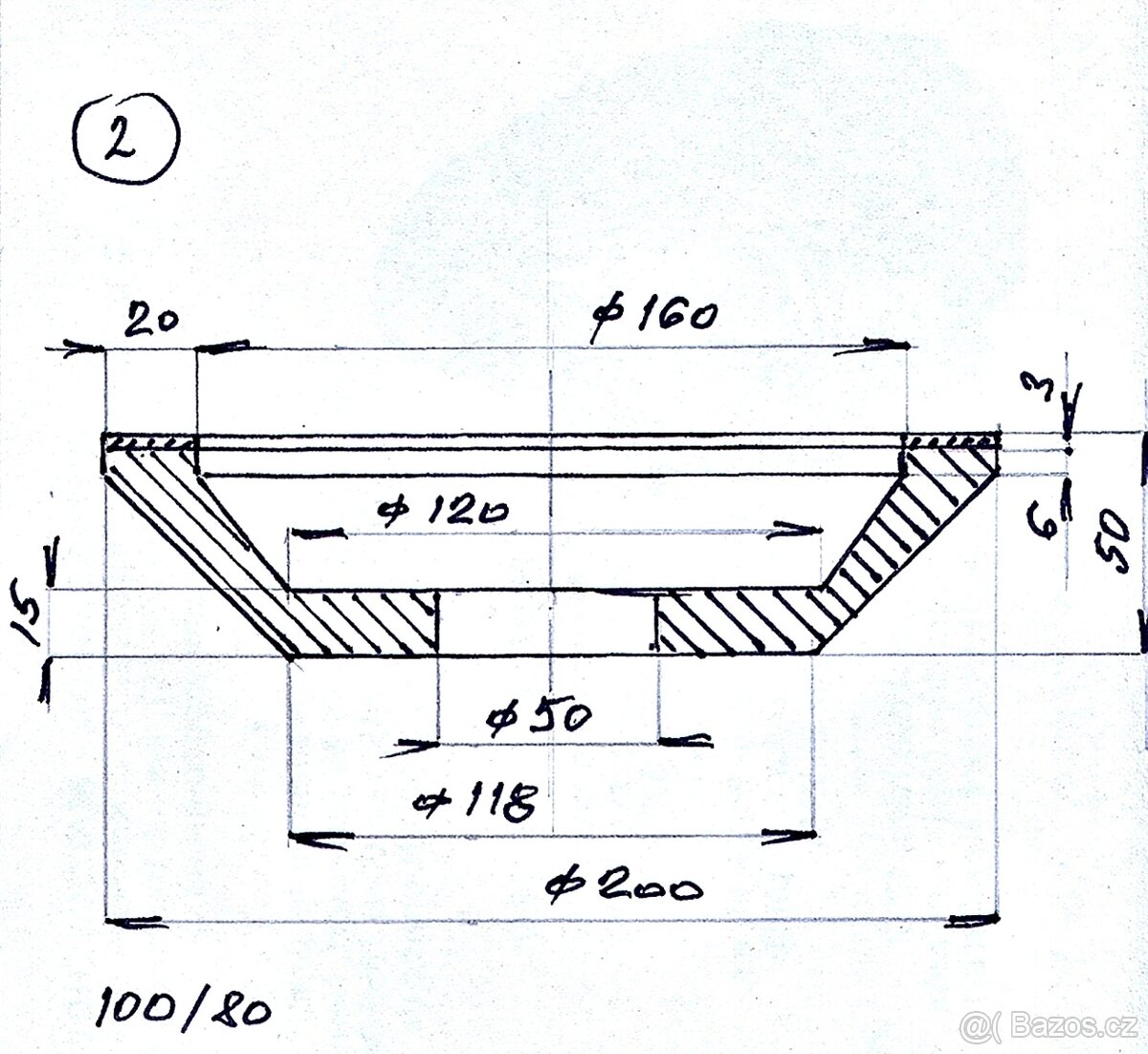 DIA brus č,2 – Ø 200 mm