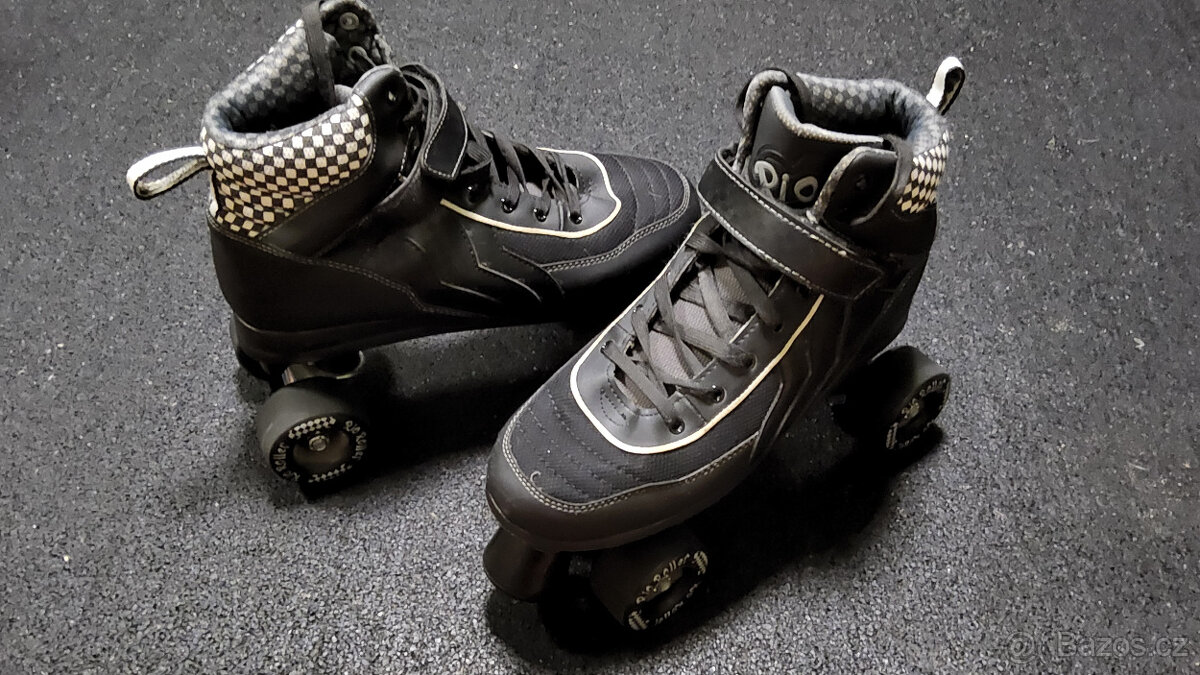 Kolečkové brusle Rio Roller Mayhem černé vel. 43