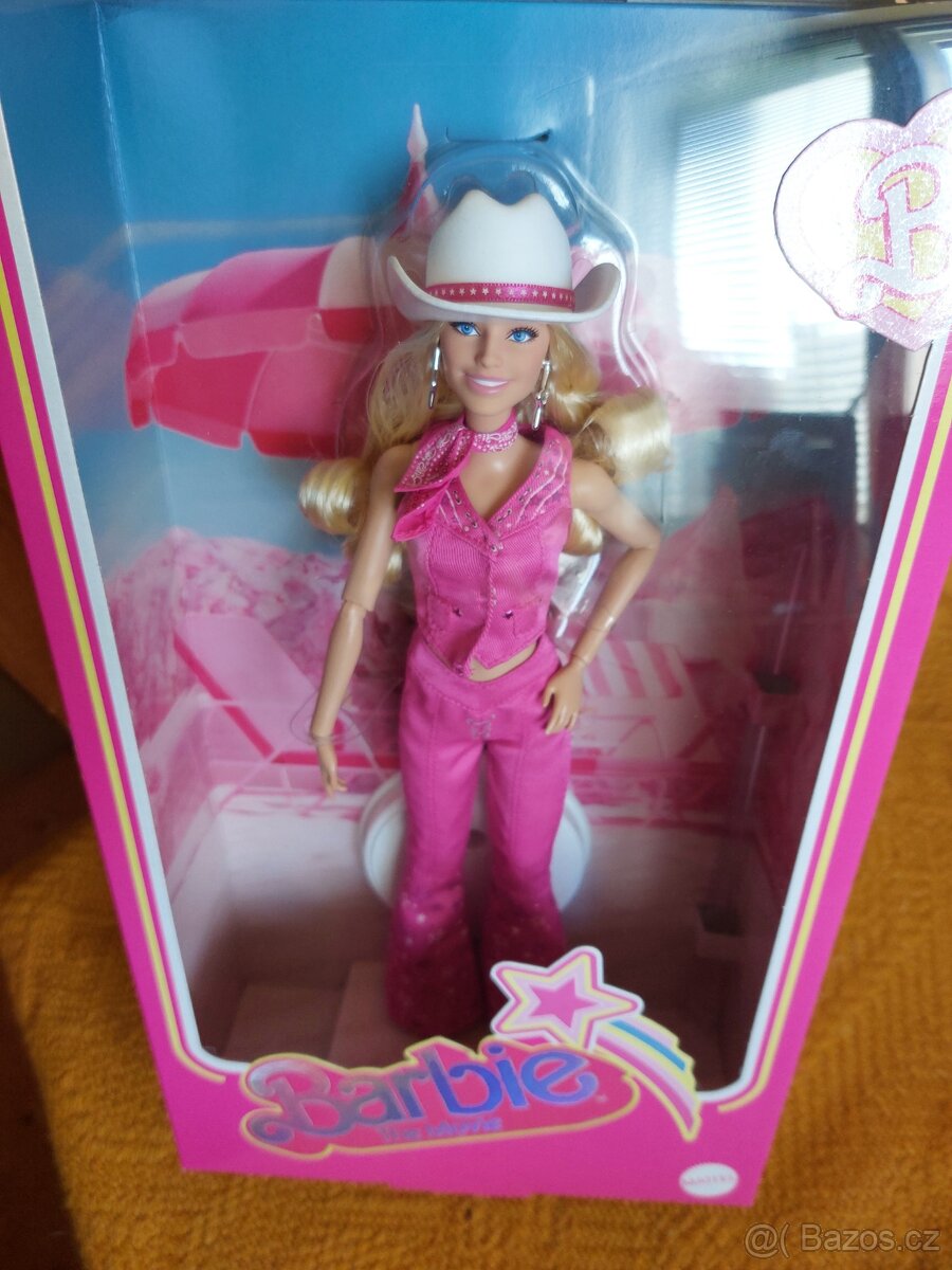 Barbie panenka Movie ve western. oblečku - nová