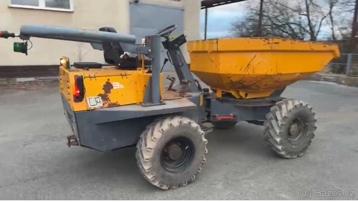 3tunový dumper TEREX s otočí