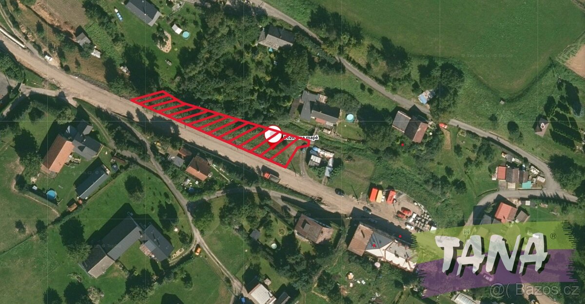 Prodej pozemky pro bydlení, 1 081 m2 - Dolní Brusnice