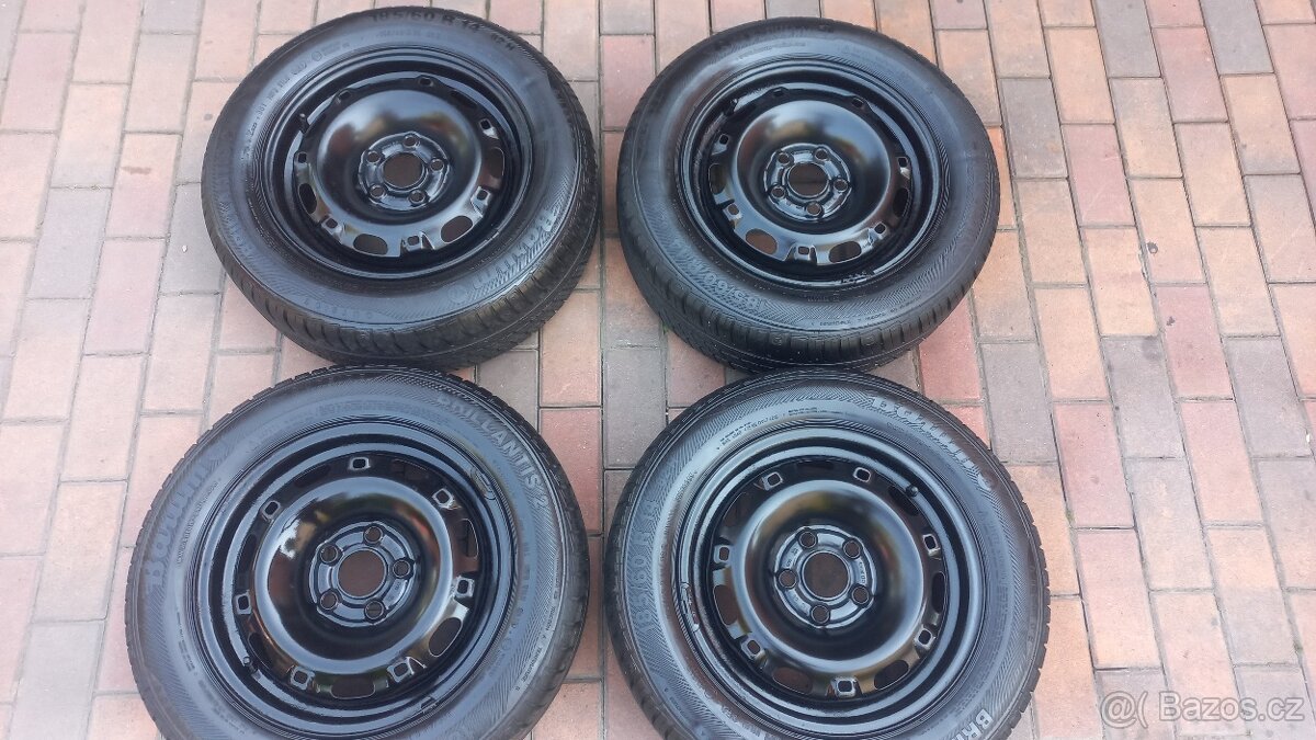 Prodám letní kola na Škoda Fabia I i II 185/60/14,185/60r14,