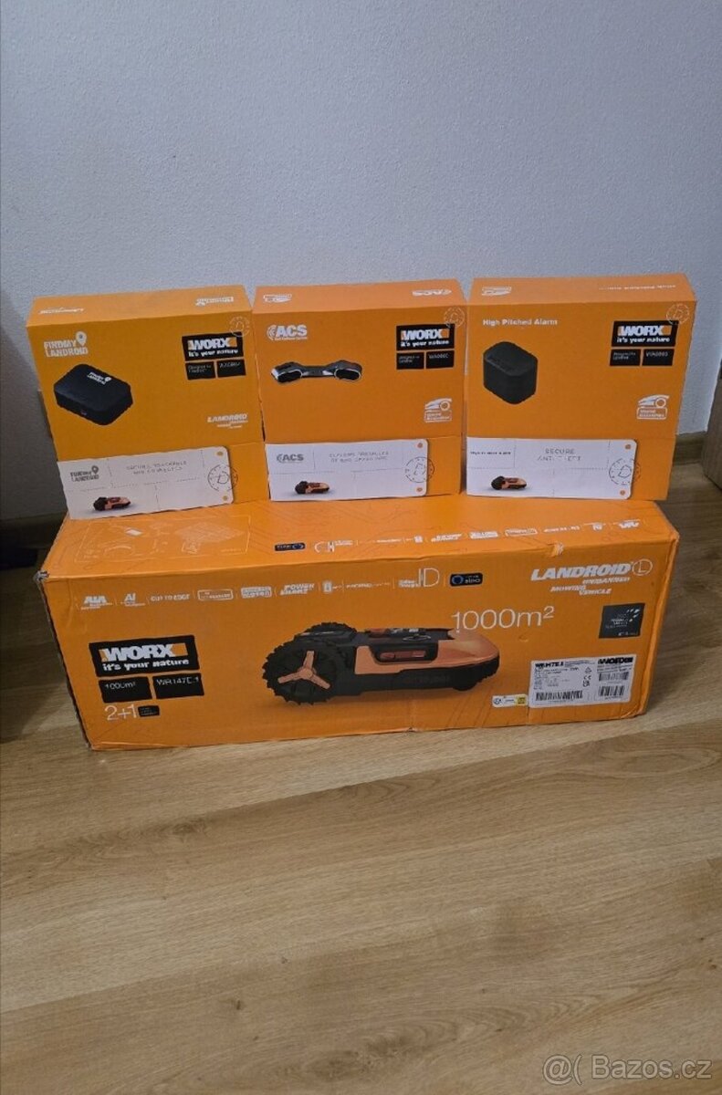 Robotická sekačka Worx Landroid L1000 WR147E.1