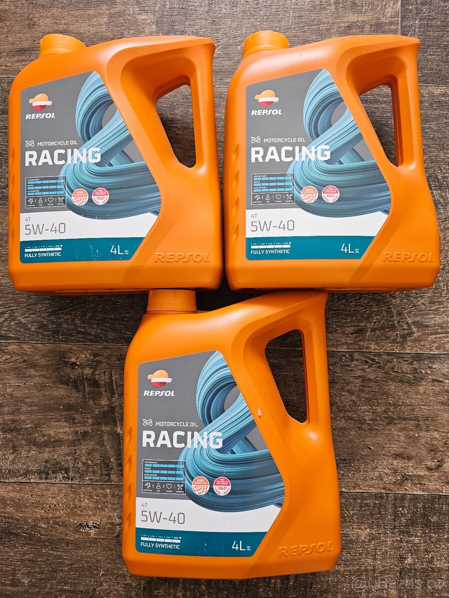 Motorový olej Repsol Racing 5w40 4T MA2