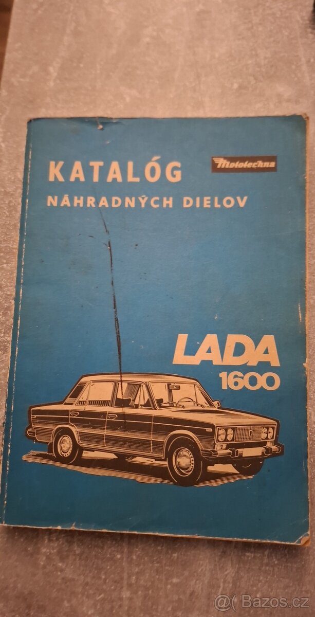 Kniha,katalóg lada 1600