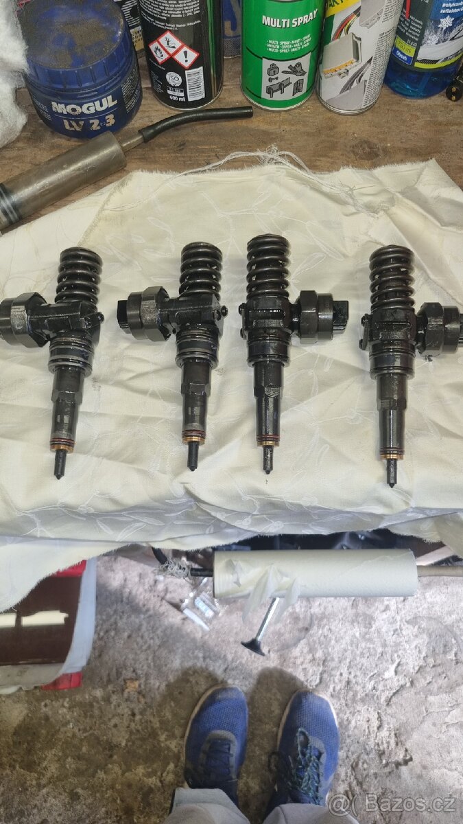 Prodám vstřiky 1.9tdi AXR