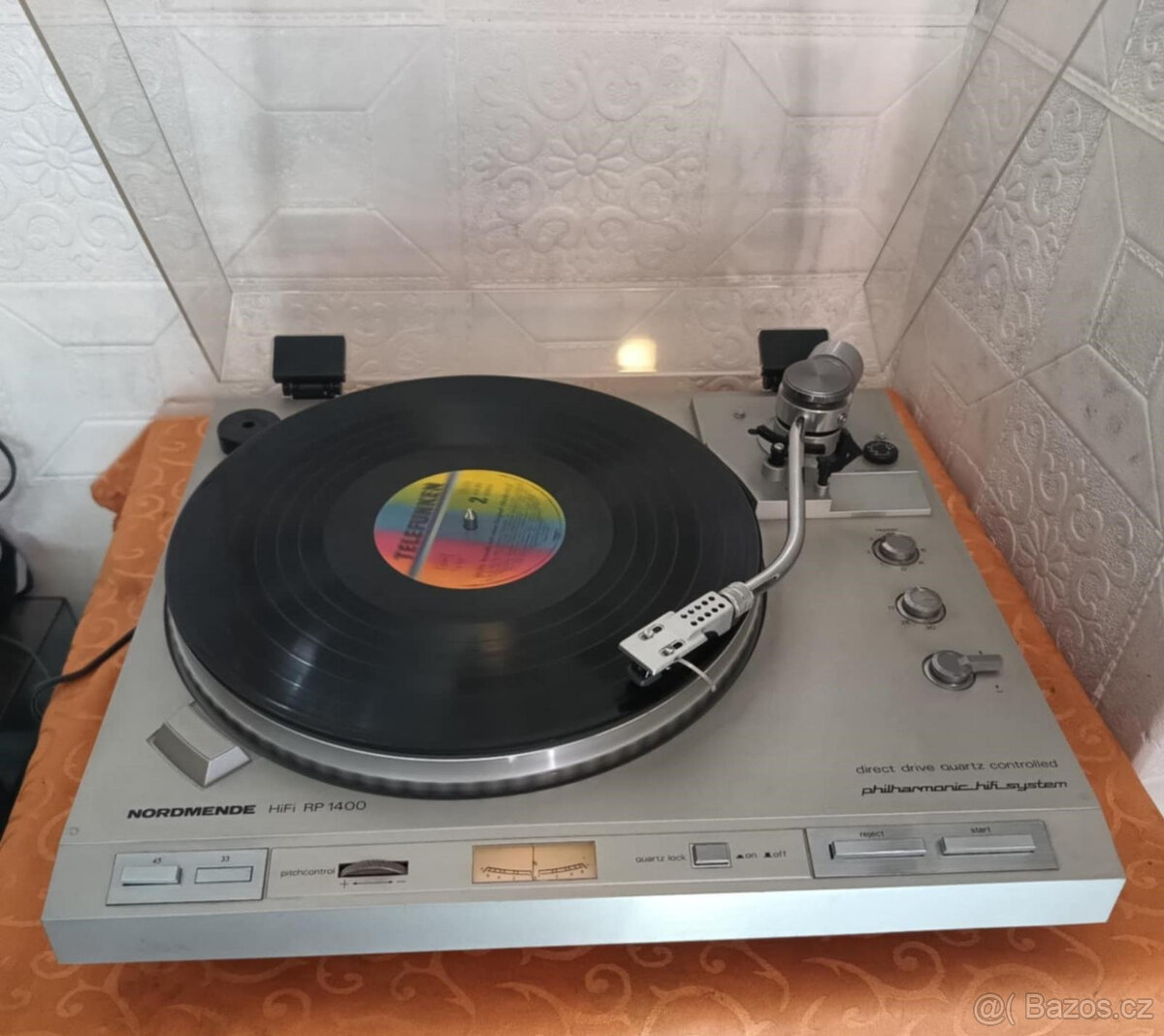 Prodám gramofon-NORDMENDE RP 1400-NOVÁ JEHLA.