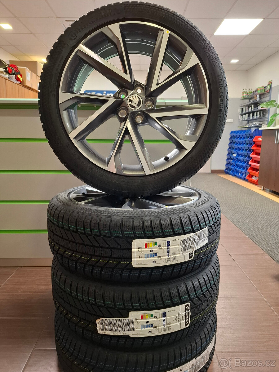 Nová zimní sada orig. Škoda Kodiaq 235/45 R20 Continental