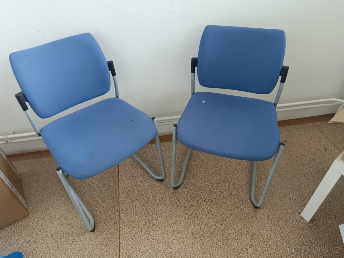 Kancelářské židle pro návštěvy, zasedací místnosti
