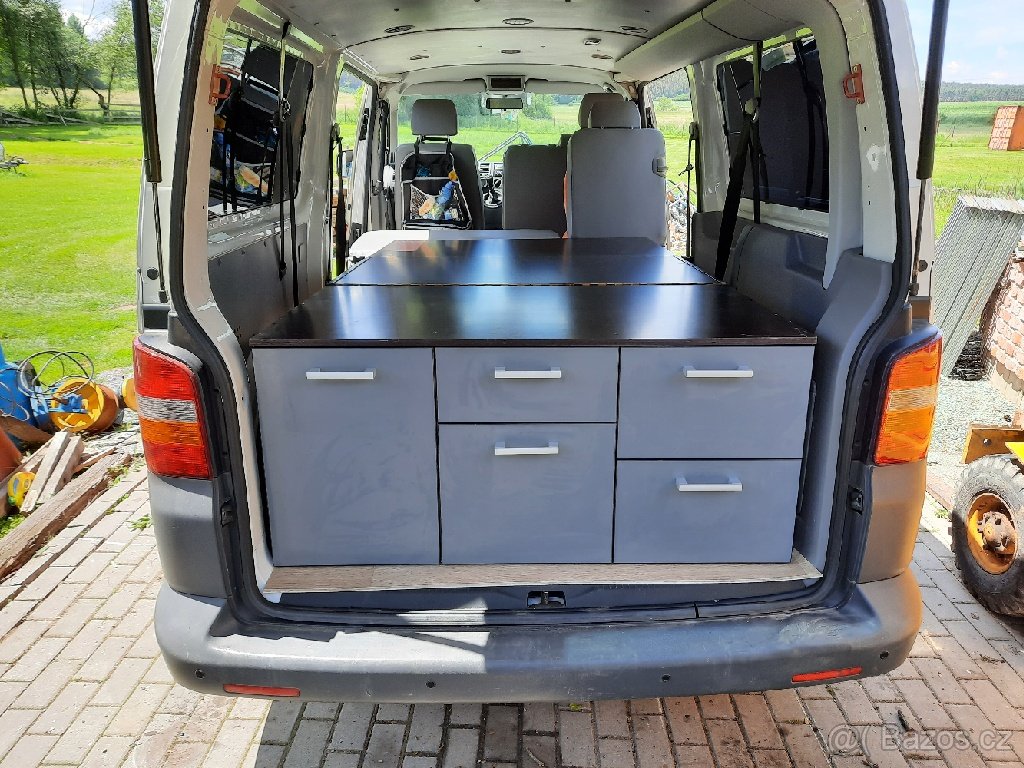campingova vestavba volkswagen T5 T6,