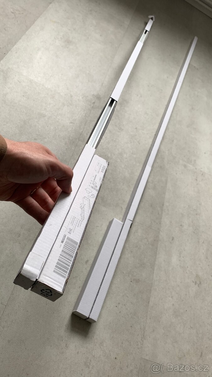 Kolejnice (Garnýž) na závěsy / záclony IKEA Vidga 2ks
