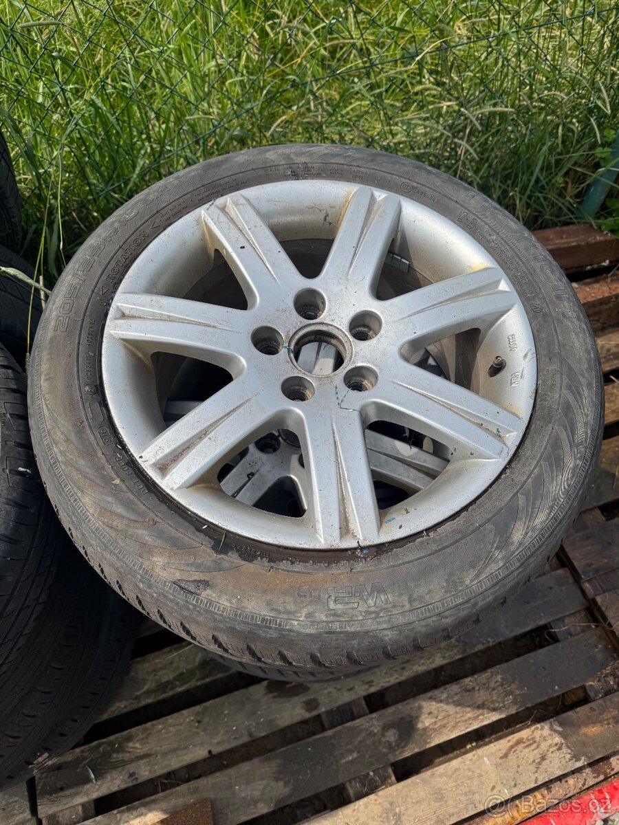 Prodám alu kola audi 5x112