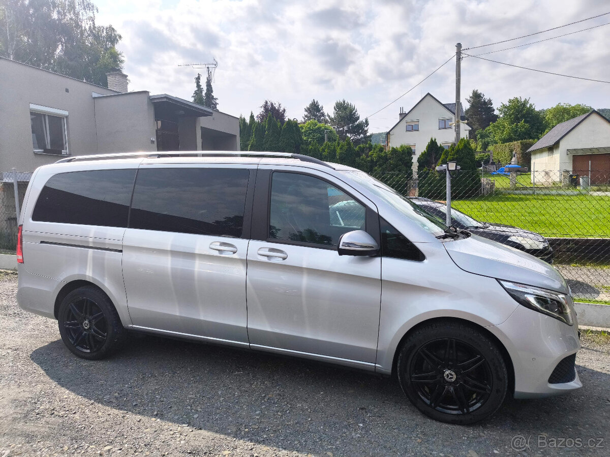 V300 4matic,2-8míst,webasto,panorama,burmeister,spaní