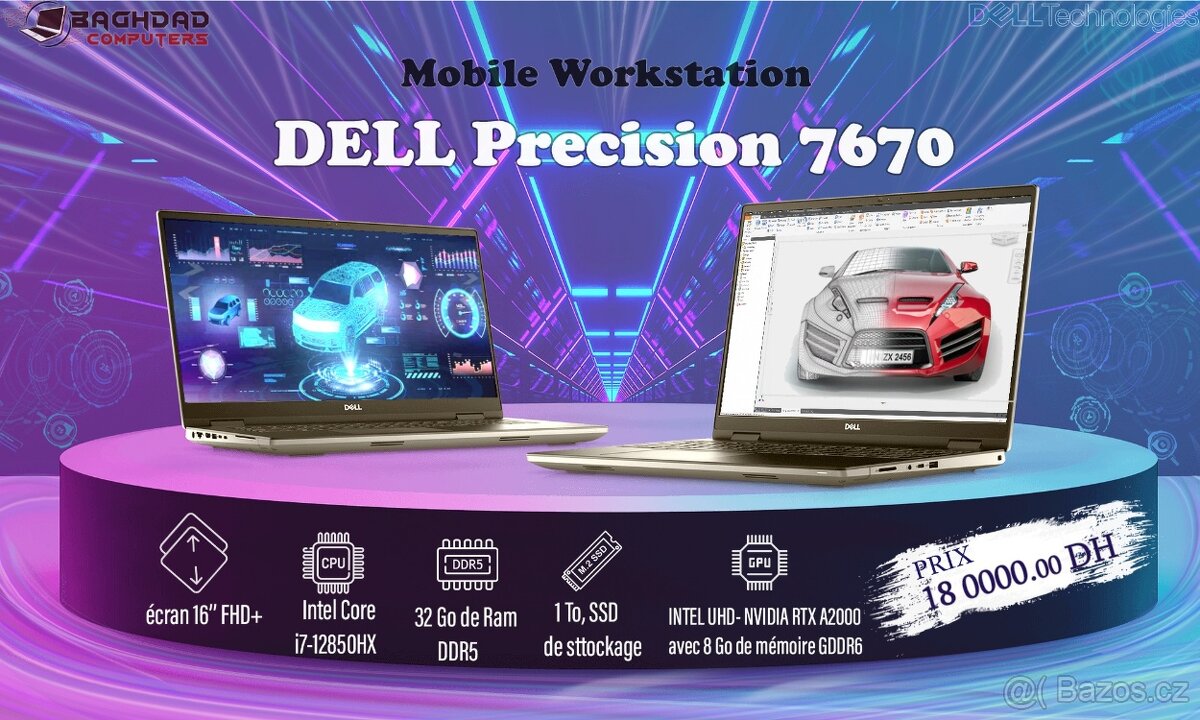 Dell Precision 7670–pro náročné Uživatele-Top Stav