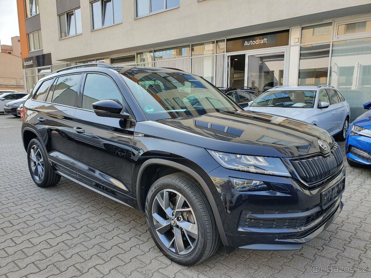 Škoda Kodiaq 2.0TDI 147kW 4x4 DSG Sportline OFF ROAD ACC Qi