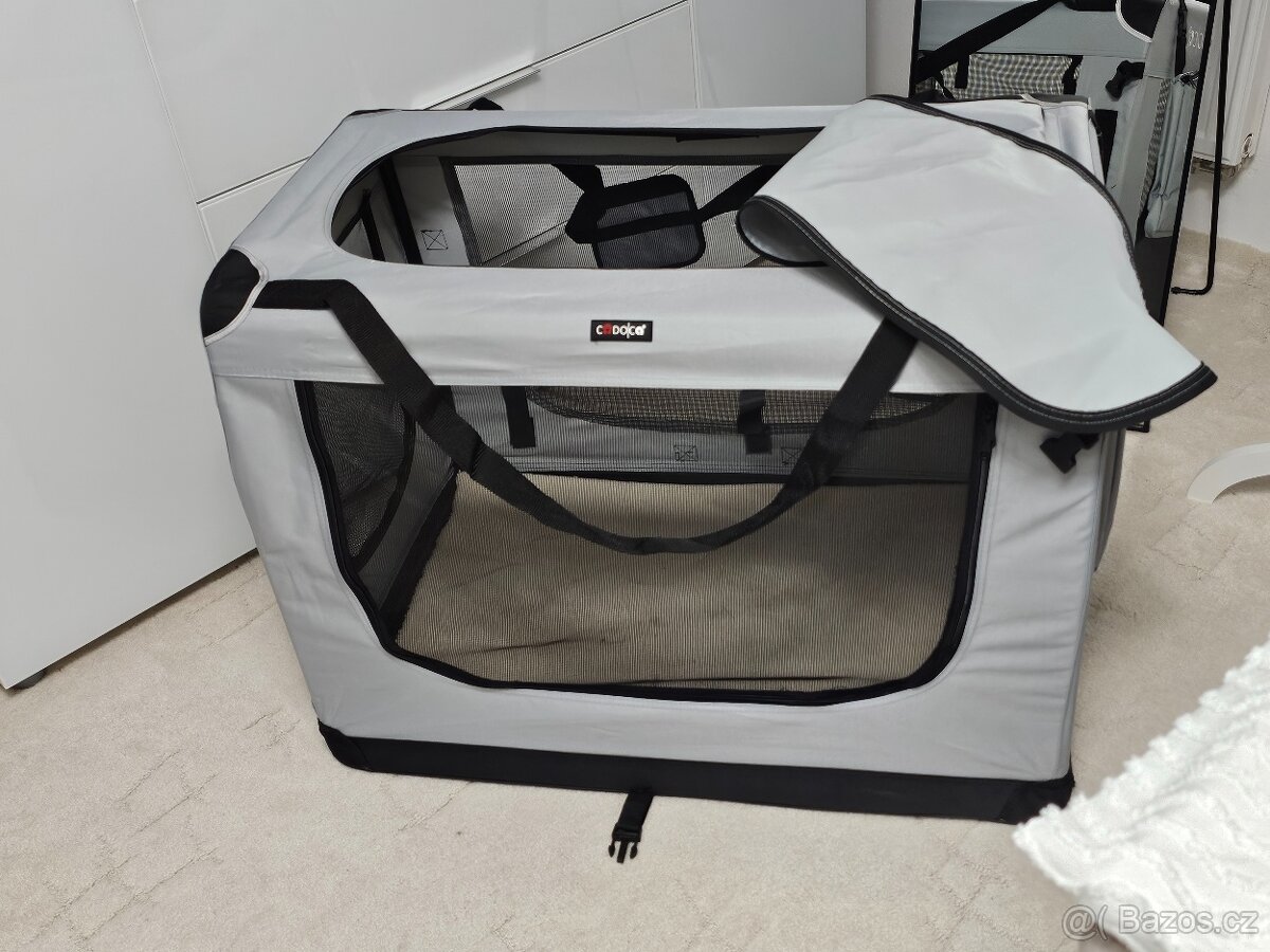 Skládací box přepravka pro psa XXL