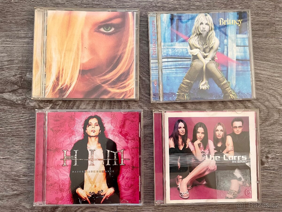 CD Britney, Madonna, HIM a Corrs