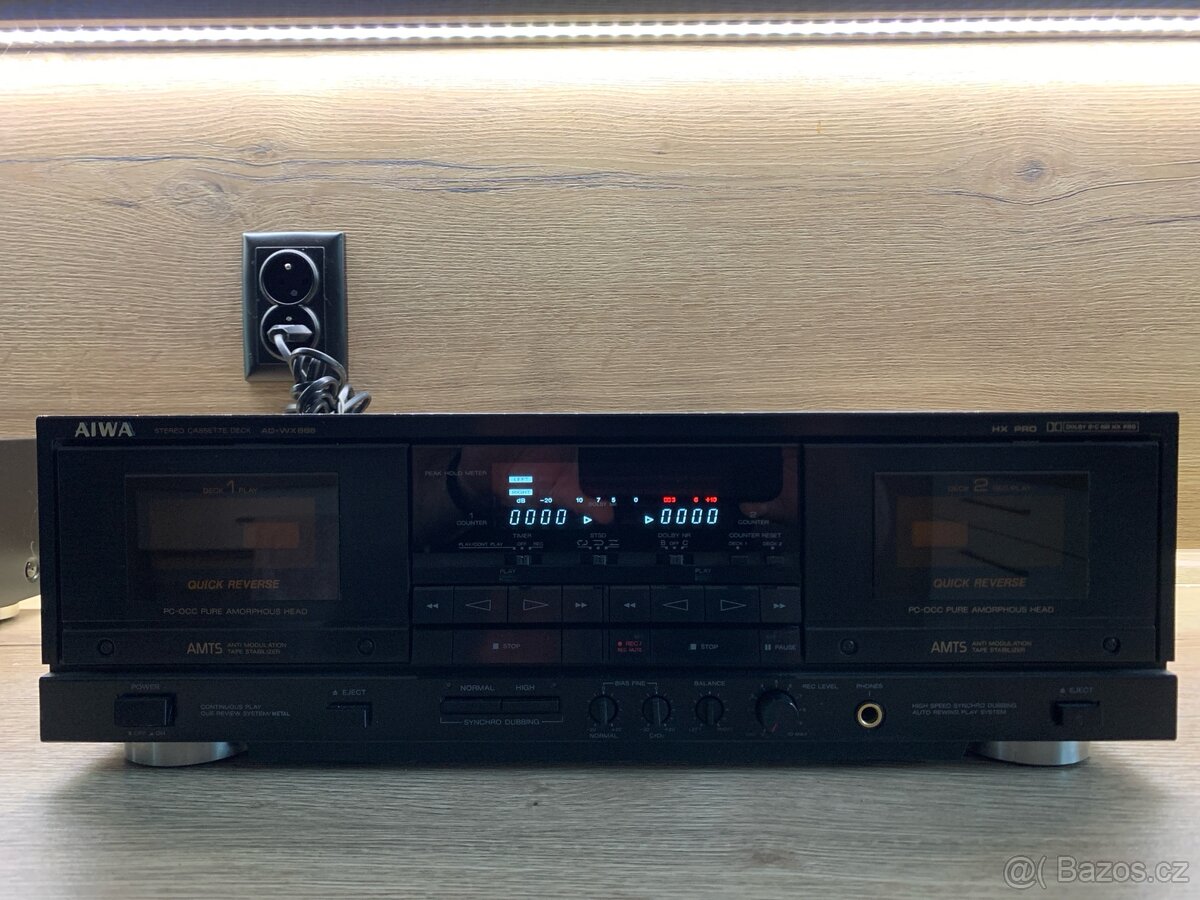 Tape Deck Aiwa AD-WX 888
