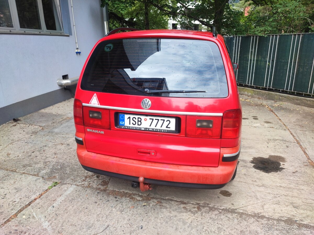 VW Sharan 2004, 1.9 TDI 85kw, STK do 2027