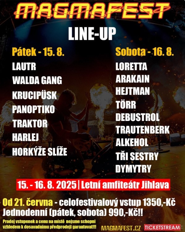 Magmafest Jihlava 2025