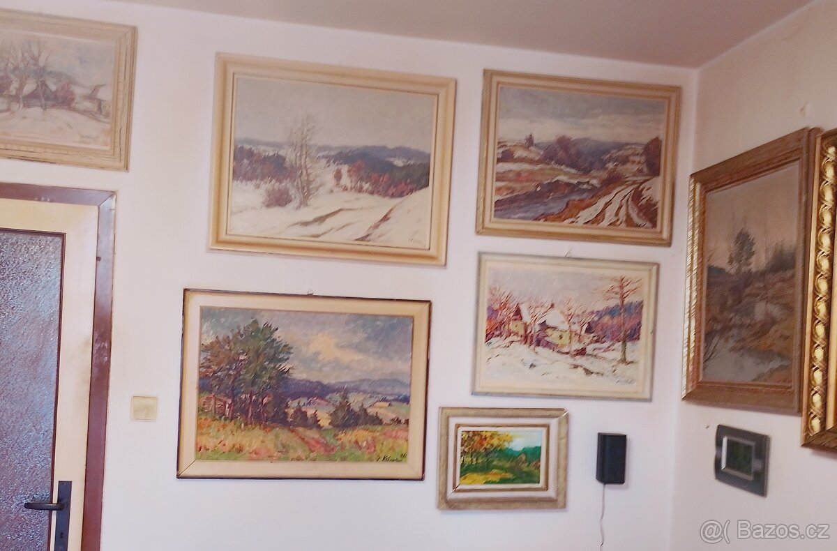 Nabízím originál výt. mal. Jaroslav Keluc