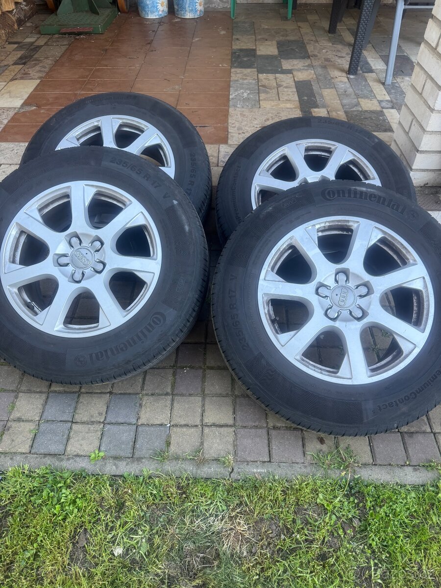 Alu kola origo Audi Q5-letní pneu