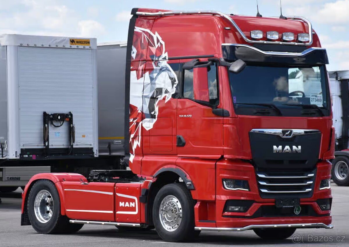 MAN Tahač návěsu TGX 18.520 4x2 BL SA AE - Motor D30