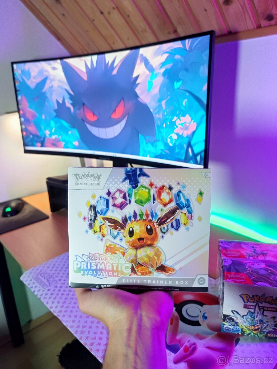Prismatic Evolutions ETB. Pokémon