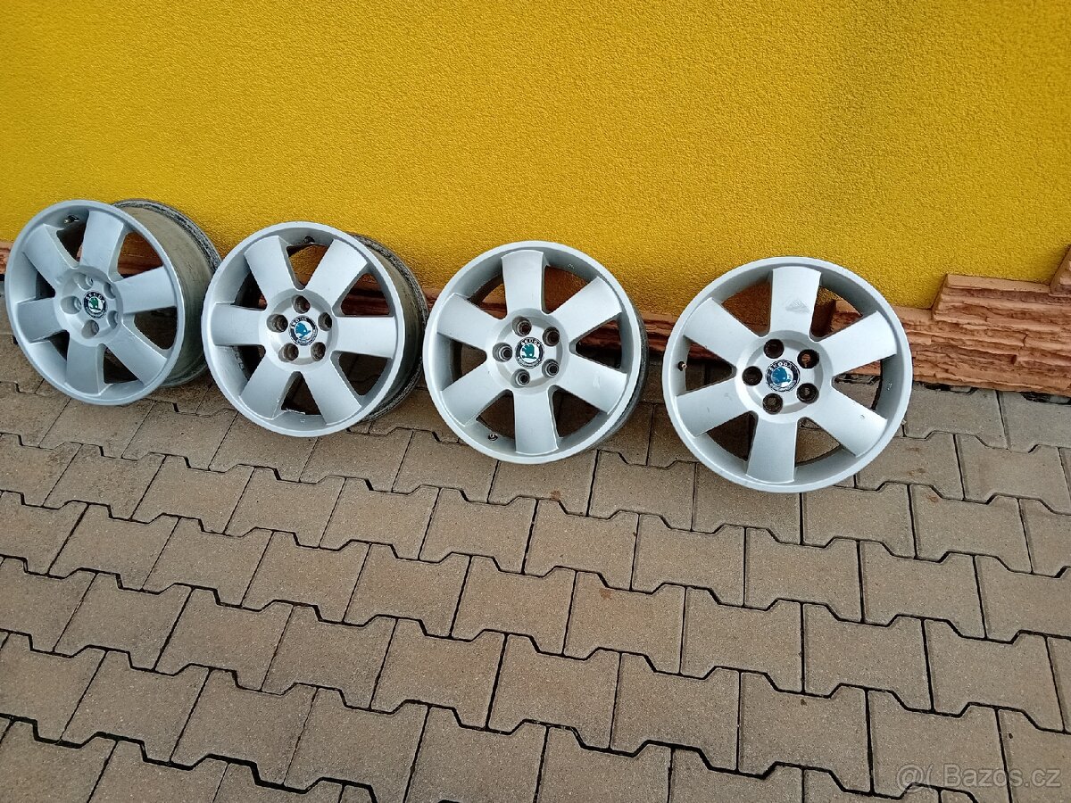 Alu kola Škoda R15, 5x100