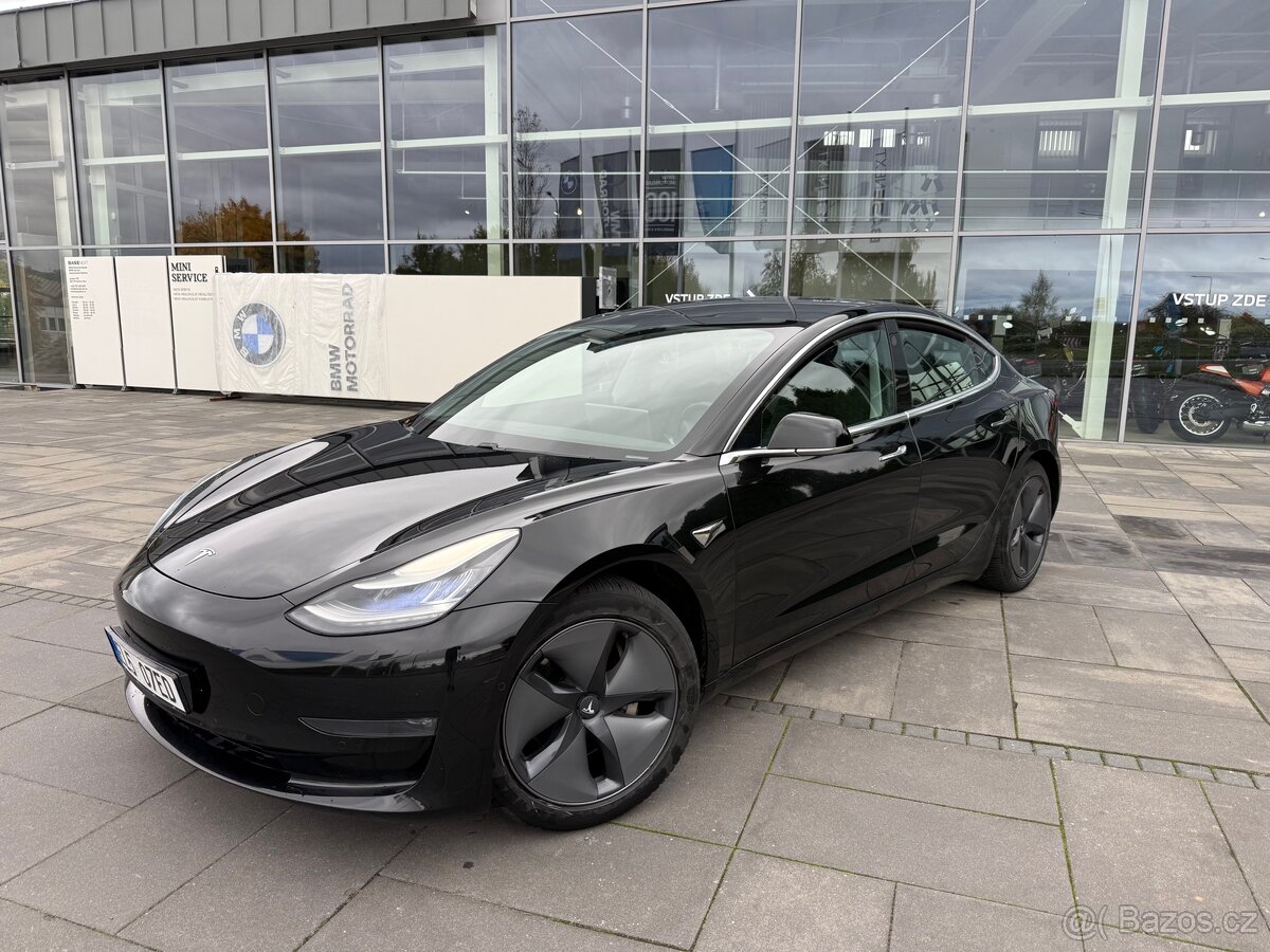 Tesla 3 tažné, sr+ 225kw