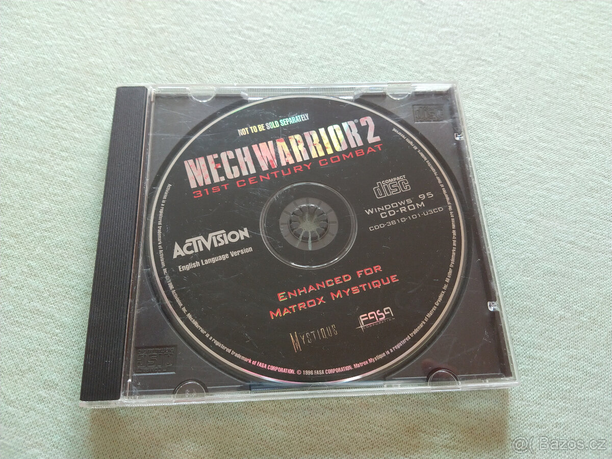 Mechwarrior 2 (1995) - PC hra v krabičce