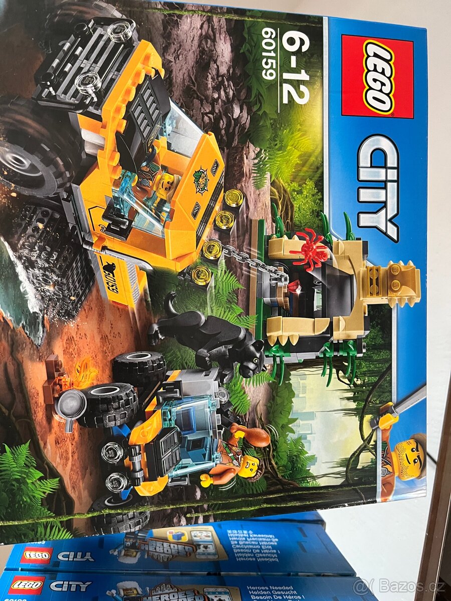 LEGO 60159 Obrněný transportér do džungle