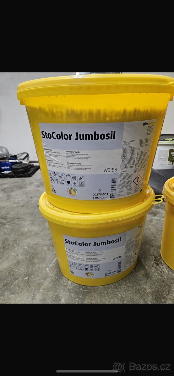 Fasádní barva-světle béžová