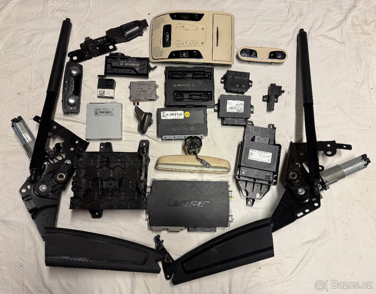 El. soucastky, jednotky - Audi A7