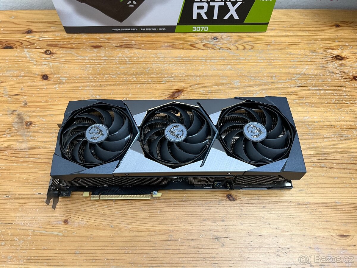 RTX 3070 MSI SUPRIM X 8G Plně Funkční,Záruka