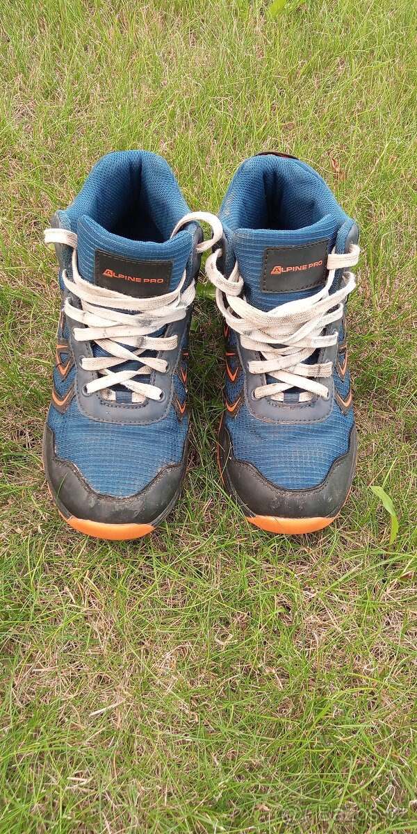 Dětské trekové boty ALPINE PRO JACOBO MID, vel. 37(EU)