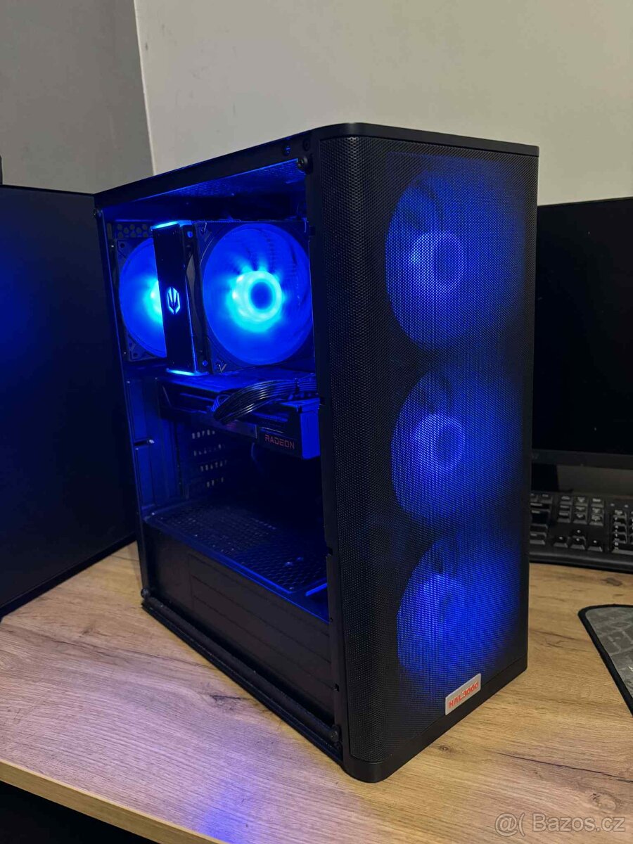 3 Roky Záruka - Herní PC, Ryzen 5700x, RX 9060 XT 16G, 32GB