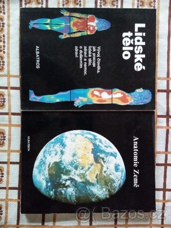 Různé knihy, i rok 1930, Lidské tělo, Anatomie země