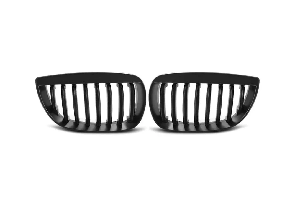 PŘEDNÍ MASKA, LEDVINKY BMW 1 E87, E81, 2004-2007, ČERNÁ