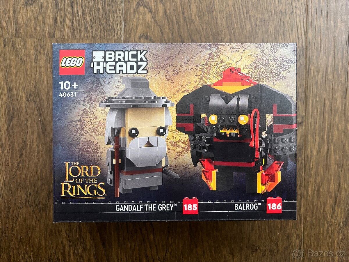 LEGO BrickHeadz 40631 Gandalf Šedý a Balrog