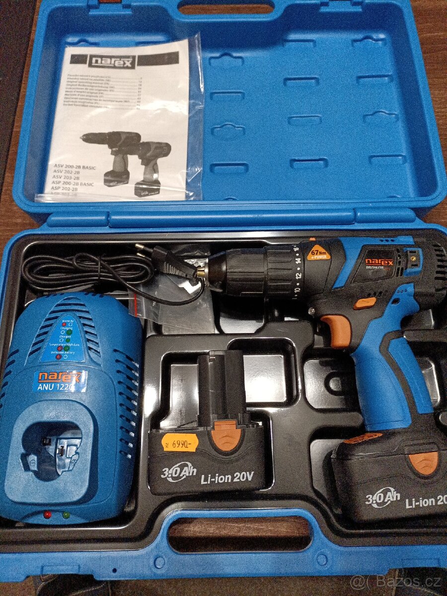 Aku vrtací šroubovák