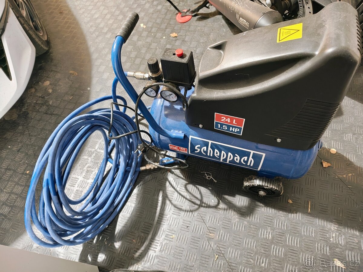 Kompresor Scheppach HC25o s bohatým příslušenstvím