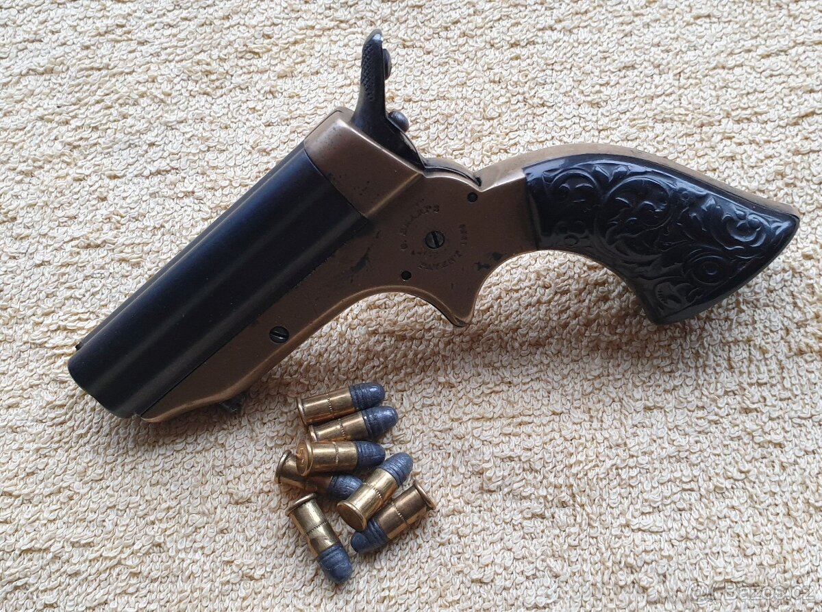 Historický Derringer Sharps Phillada M.1859 cal.22 RFSA