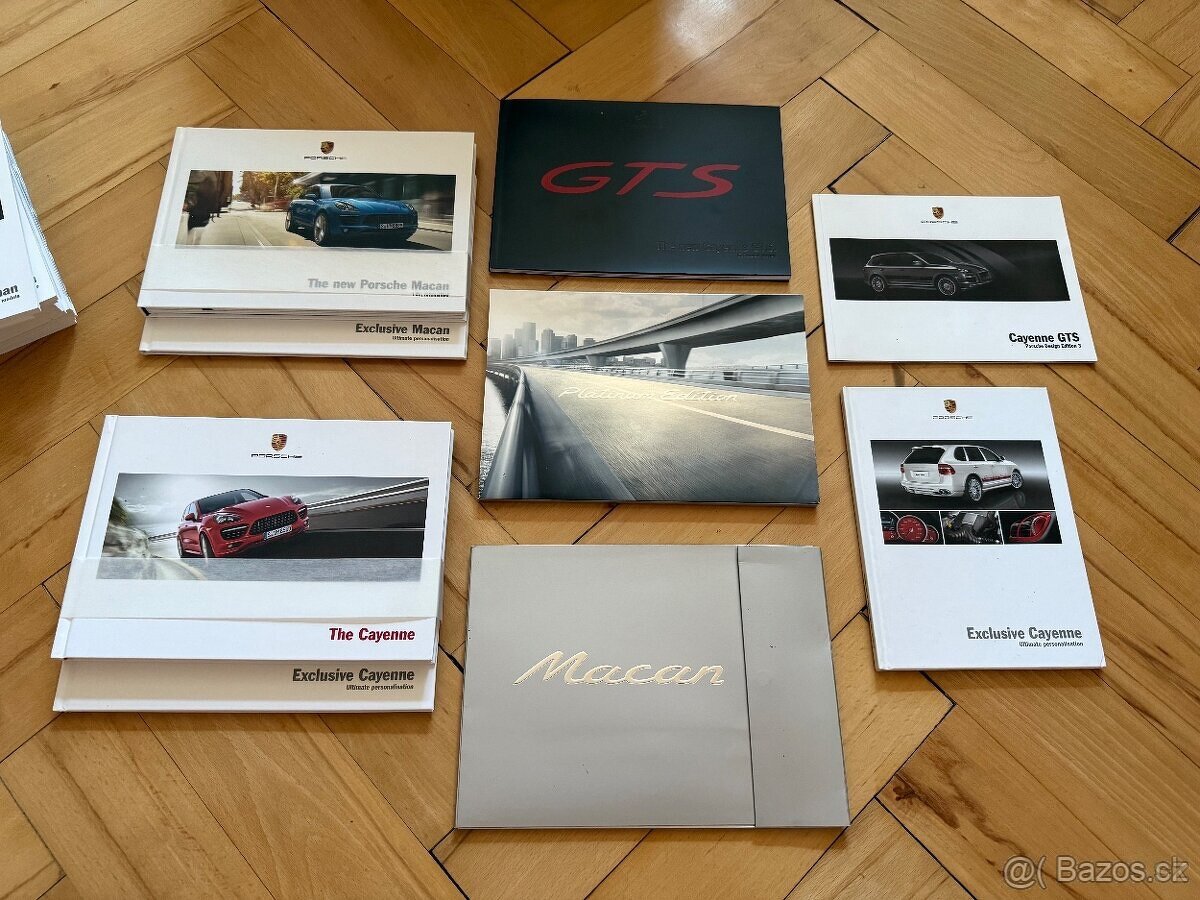 Porsche brozury