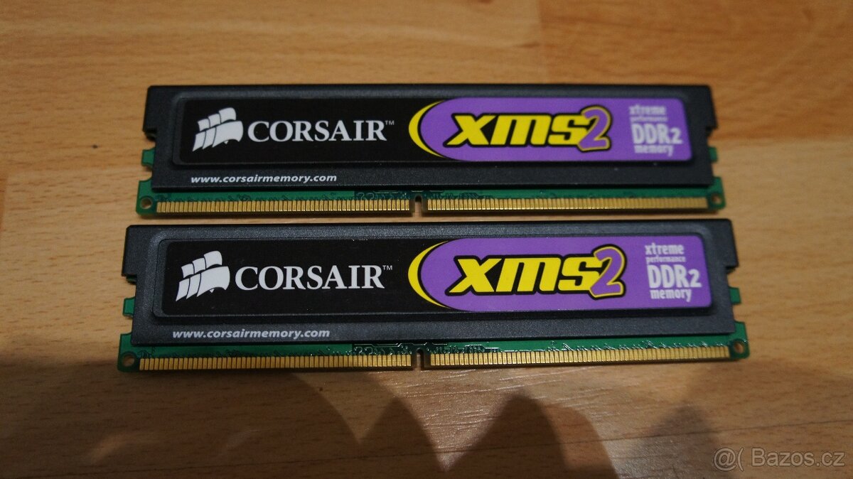 Corsair DDR2 512 MB CM2X512-5400C4