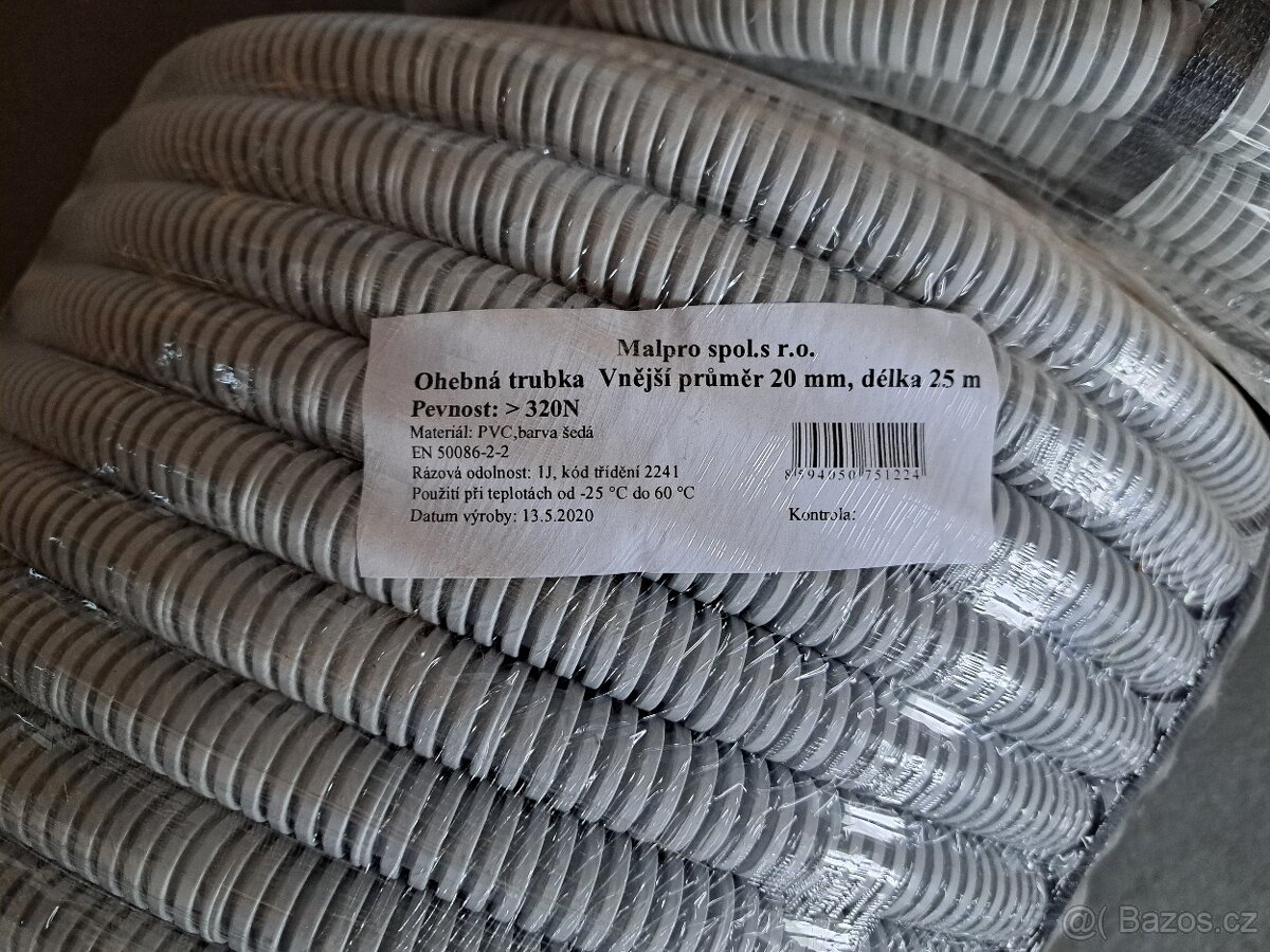 Trubka ohebná - husí krk - chránička - Malpro pr. 20 mm